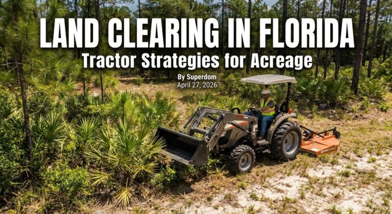 Land Clearing in Florida: Tractor Strategies for Acreage