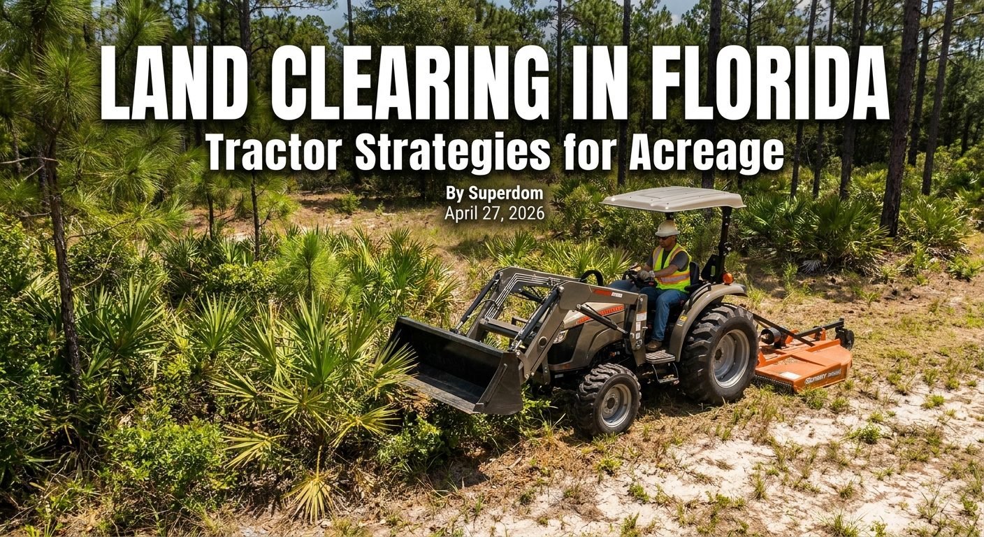 Land Clearing in Florida: Tractor Strategies for Acreage